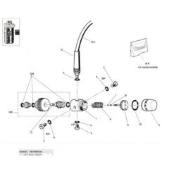 CRESSI Adaptateur Oring Kit DIN
