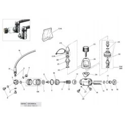 CRESSI Boulon De Régulation Du Premier étage AC9-AC10