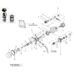CRESSI Capuchon En Laiton Premier étage AC2