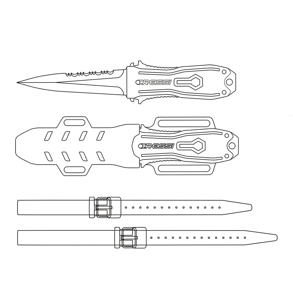 CRESSI Couteau Lizard 8 CRESSI Couteau Lizard – Image 6