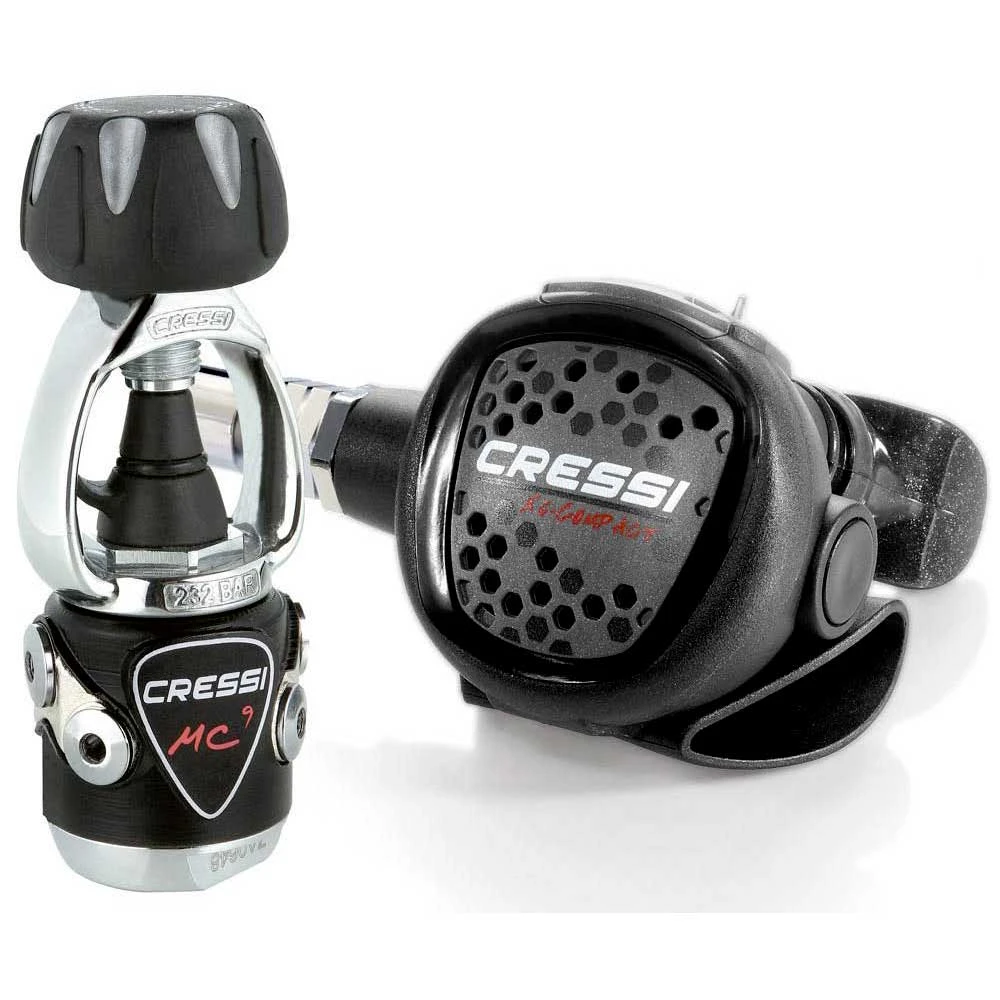 CRESSI Ensemble De Régulateur XS Compact MC9 Grey INT 3 CRESSI Ensemble De Régulateur XS Compact MC9 Grey INT