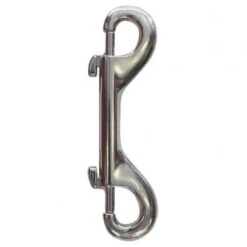 CRESSI Mousqueton Double Zinc 100 Mm 4 Unités