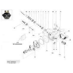 CRESSI Oring Capuchon Latéral Deuxième étage XS-Airplus