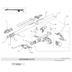 CRESSI Porte-bobine Geronimo-Comanche Pacific