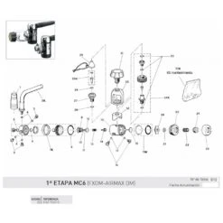 CRESSI Premier étage à Membrane Hexagonale DM