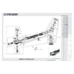 CRESSI Raccord De Connexion De Tuyau Direct System