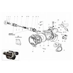 CRESSI Rigide Couvercle Ellipse Titanium