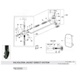 CRESSI Soupape Supérieure Du Corps Principal Jacket