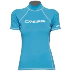 CRESSI T-shirt à Manches Courtes Femme Rash Guard
