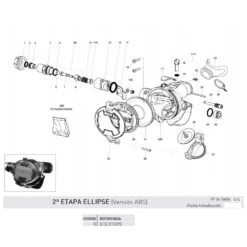 CRESSI Tête D´arbre De Soupape Ellipse